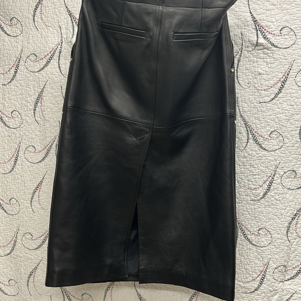 A.L.C Gwen leather midi skirt 17x31 - Picture 10 of 16